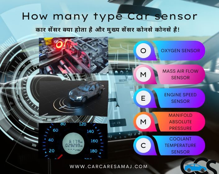 How many type Car sensor | कार सेंसर क्या होता है और मुख्य सेंसर कोनसे कोनसे है!